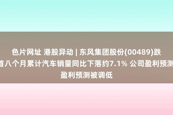 色片网址 港股异动 | 东风集团股份(00489)跌超3% 首八个月累计汽车销量同比下落约7.1% 公司盈利预测被调低