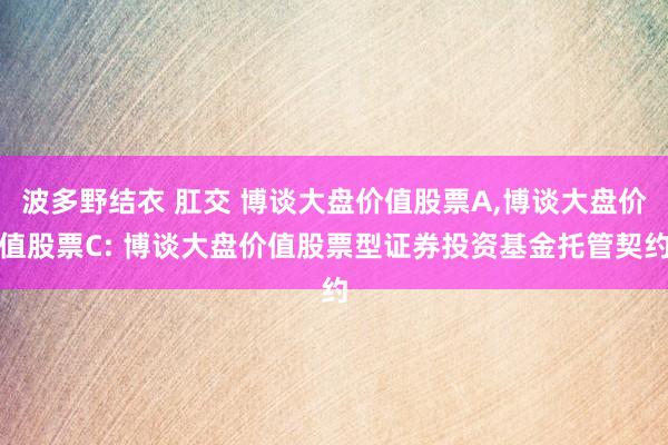 波多野结衣 肛交 博谈大盘价值股票A，博谈大盘价值股票C: 博谈大盘价值股票型证券投资基金托管契约